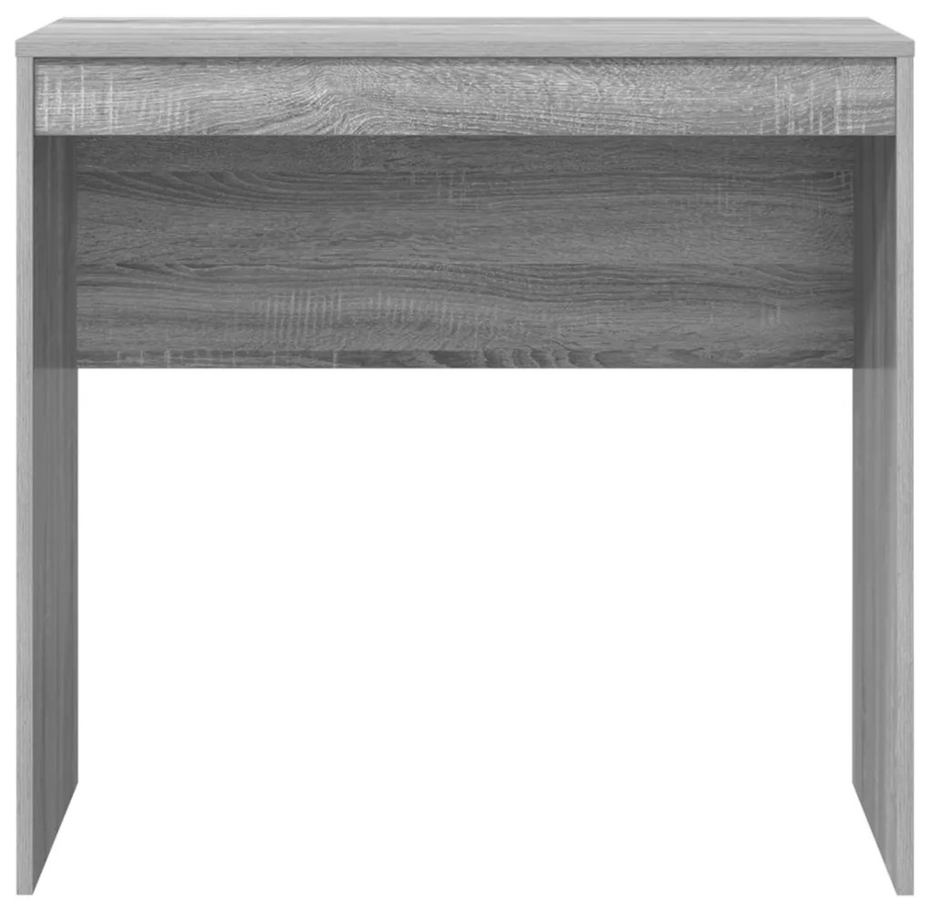 Íróasztal Szürke sonoma Összeszerelt fa 80 x 40 x 76 cm Egyszerű