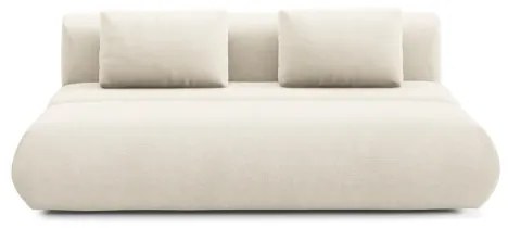 FANO kinyitható háromszemélyes kanapé, krémszínű