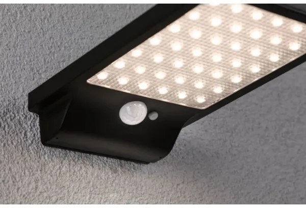 Paulmann 95393-LED/4W IP44 Dimmelhető napelemes lámpa érzékelővel SOLVEIG 3,7V