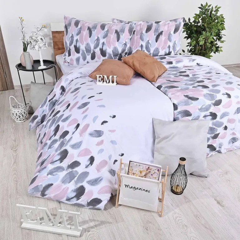 EMI Lori pamut ágyneműhuzat, A standard egyszemélyes ágy szett tartalma: 1x 140x200 + 1x 70x90