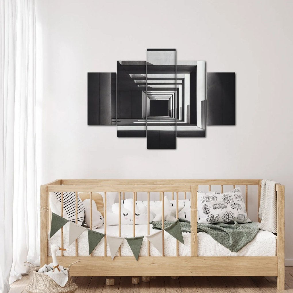 Kép - Négyzet alakú alagút (150x105 cm)