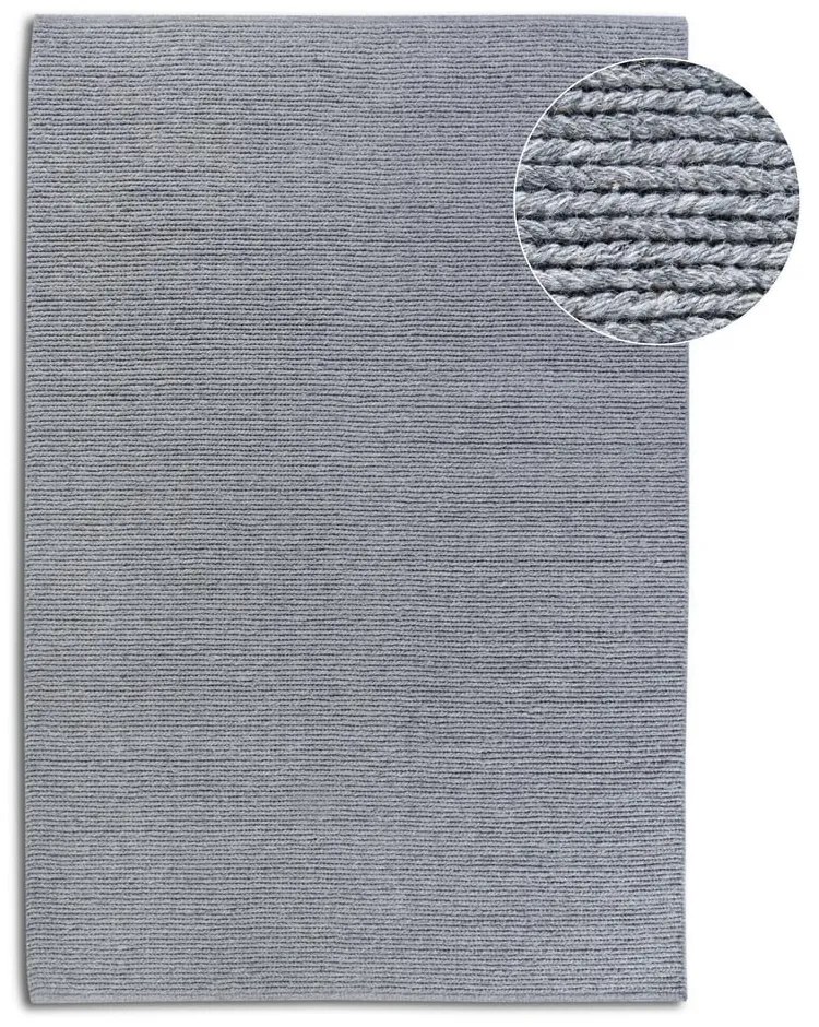 Szürke kézi szövésű gyapjú szőnyeg 120x170 cm Francois – Villeroy&amp;Boch