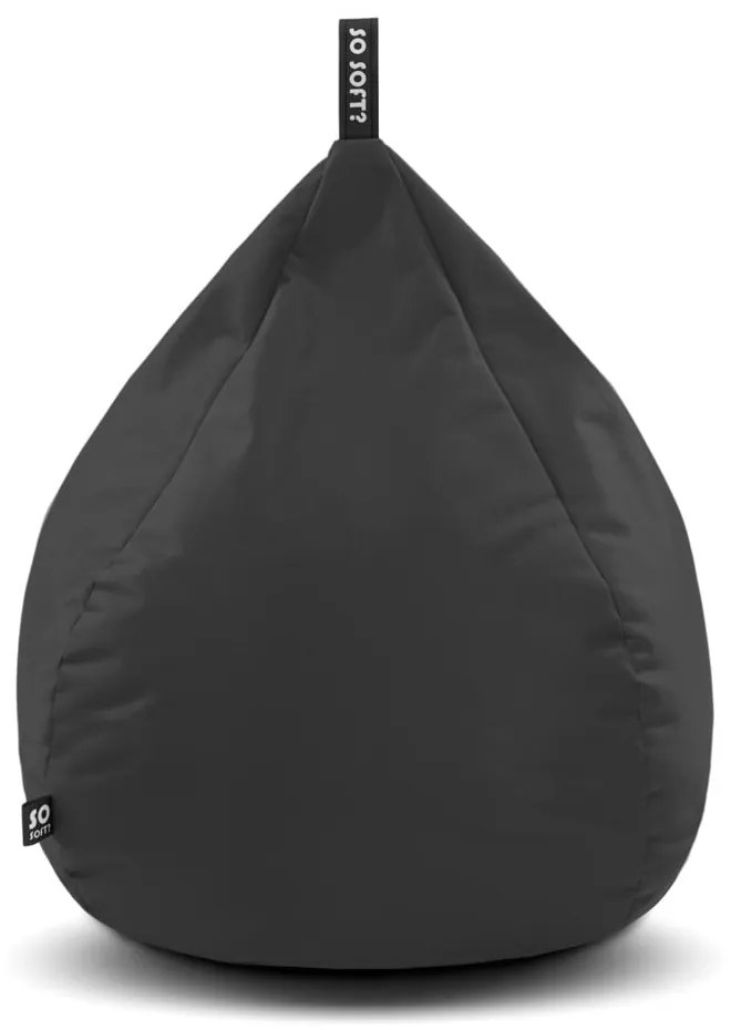 Piros gyerek babzsákfotel Drop M – So Soft?