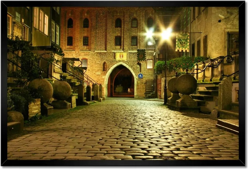 Poszterek 60x40-es keretben Gdańsk