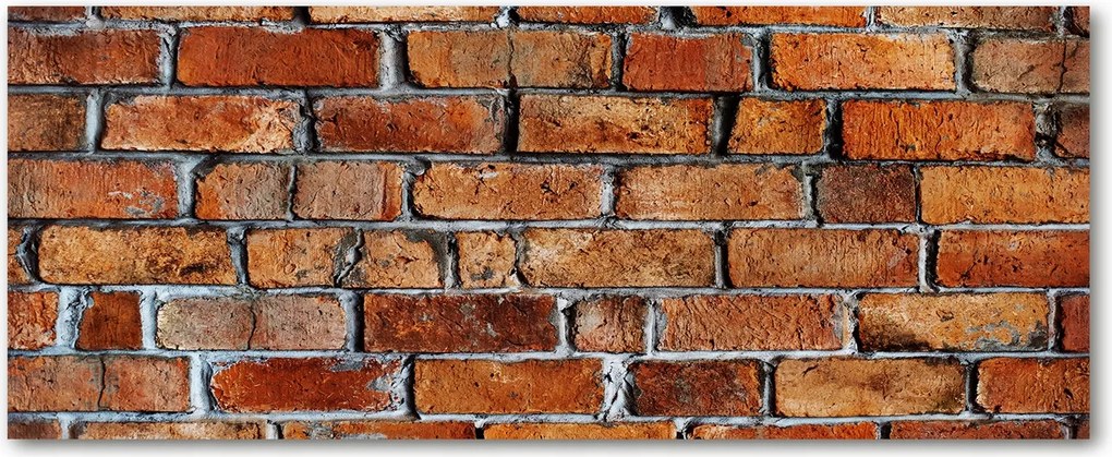 Védő üveg konyhai panel Tégla fal XXL