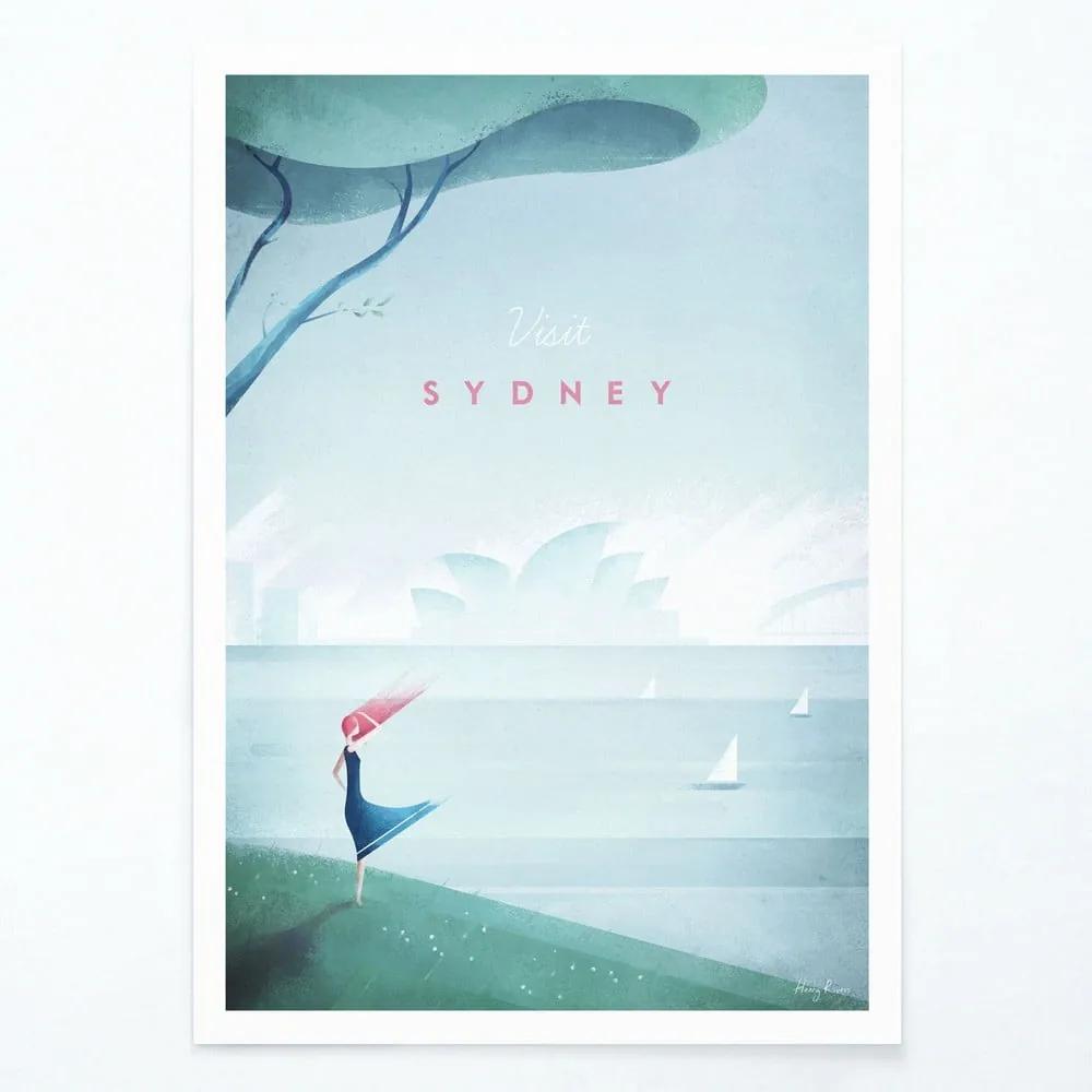 Sydney poszter, A2 - Travelposter