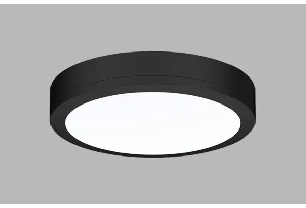 LED2 - Kültéri LED mennyezeti lámpa érzékelővel KERY LED/18W/230V IP65 fekete