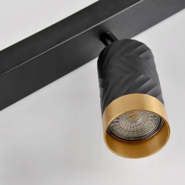 Spotlámpa ARRAS 4xGU10/10W/230V fekete