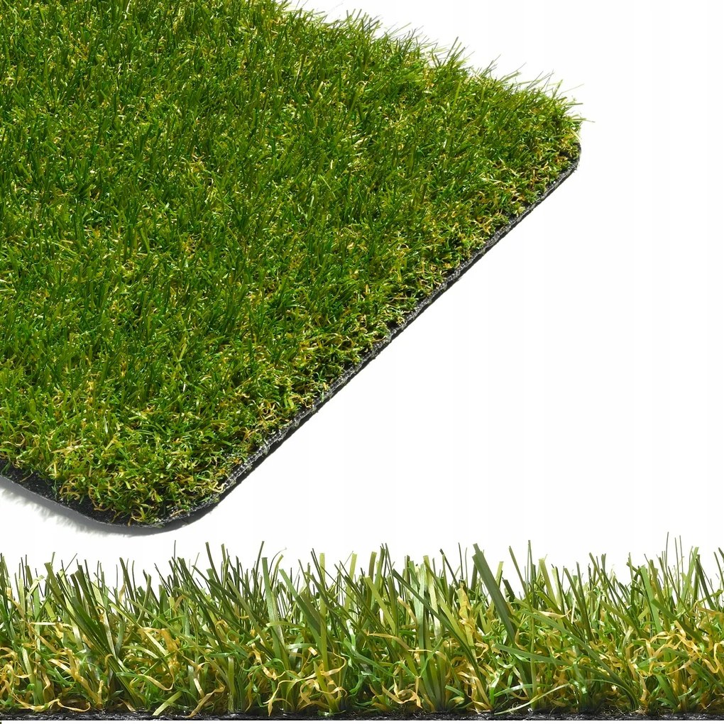 Műfű Szőnyeg Zöld Tekercs Intens Verde 1M Kerti Pálya