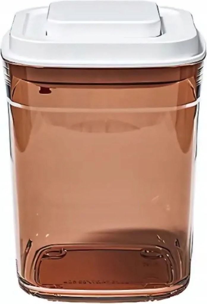 Légmentesen Záródó Pop-up Tartály 2300ML Élelmiszer Tárolására Fekete