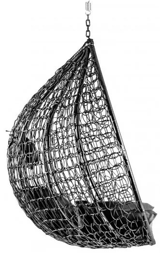 AKCIÓ Fekete függőszék KOKON állvány nélkül II. osztály