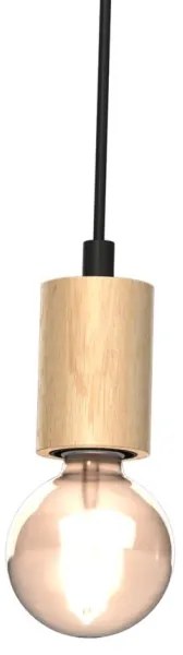 Felületre szerelhető csillár VIGA 2xE27/60W/230V fa