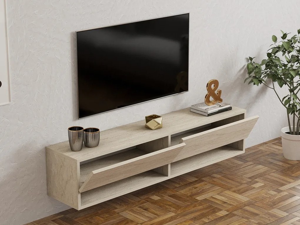 Arges - travertin TV-állvány