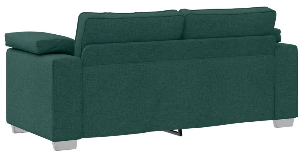 Kanapé párnával Sötétzöld 180 x 77 x 82 cm szövet