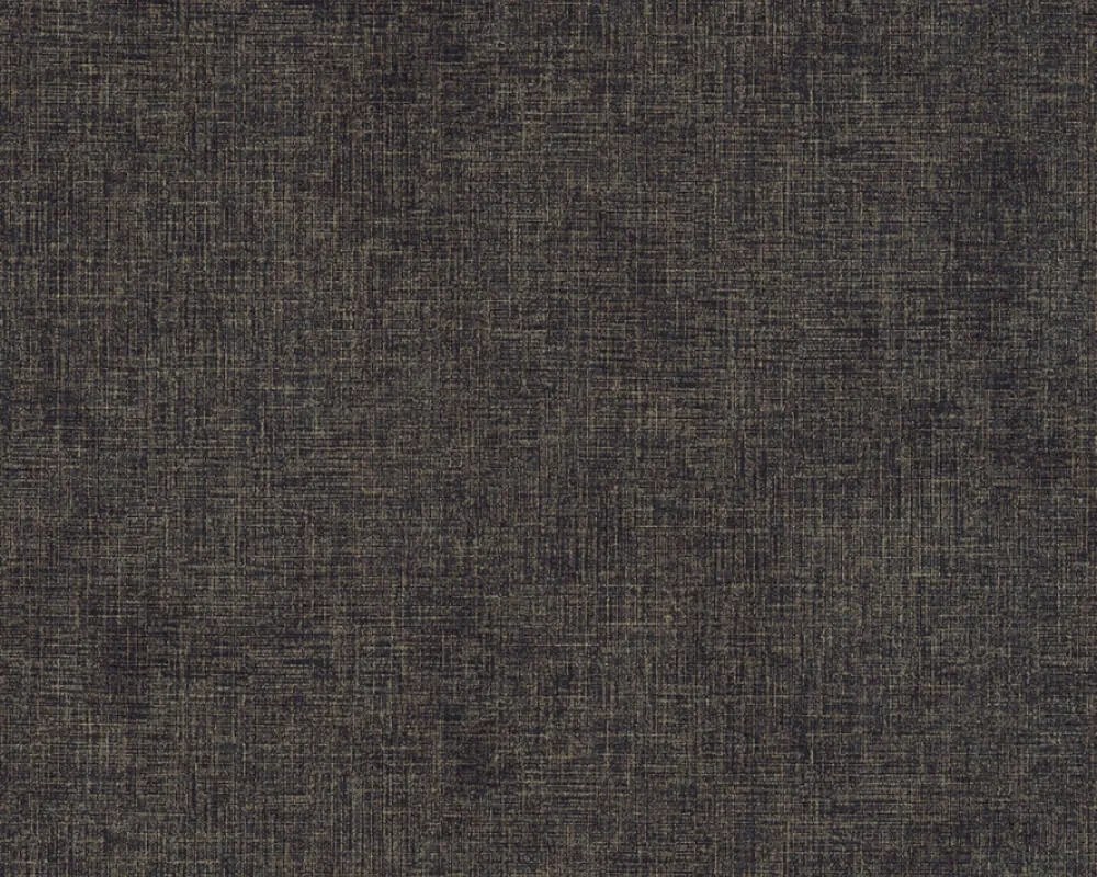 Fekete-arany Vinil Tapéta Szövet Szerkezettel