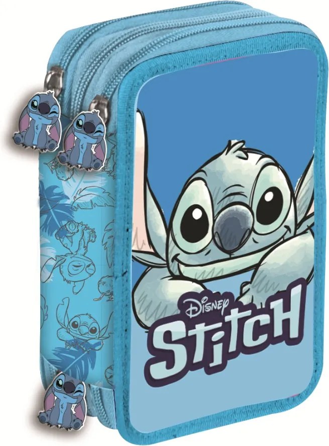 Disney Lilo és Stitch, A csillagkutya Abstract tolltartó töltött 3 emeletes Giotto
