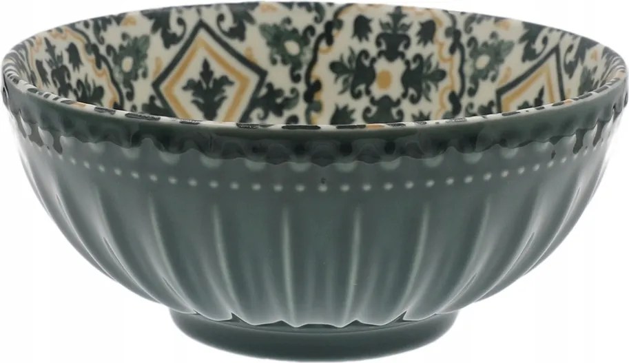 Tál 20 cm Nagy Salátatál Mosaique Olive Mintás