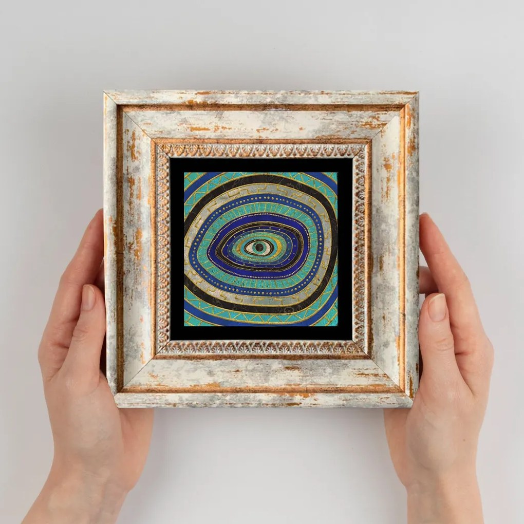Kő falikép, 20×20 cm – TC11315