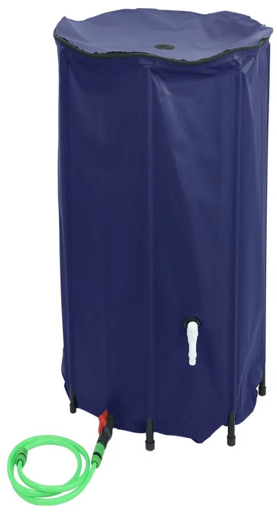 összecsukható PVC víztartály csappal 380 L