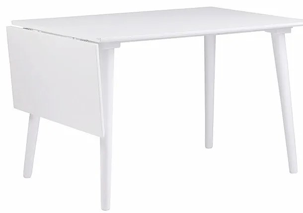 Lotte Leaf fehér étkezőasztal, 120 x 80 cm - Rowico