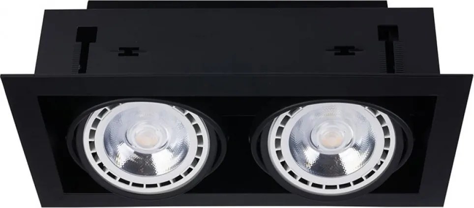Mennyezetbe Építhető Lámpa Fekete Downlight
