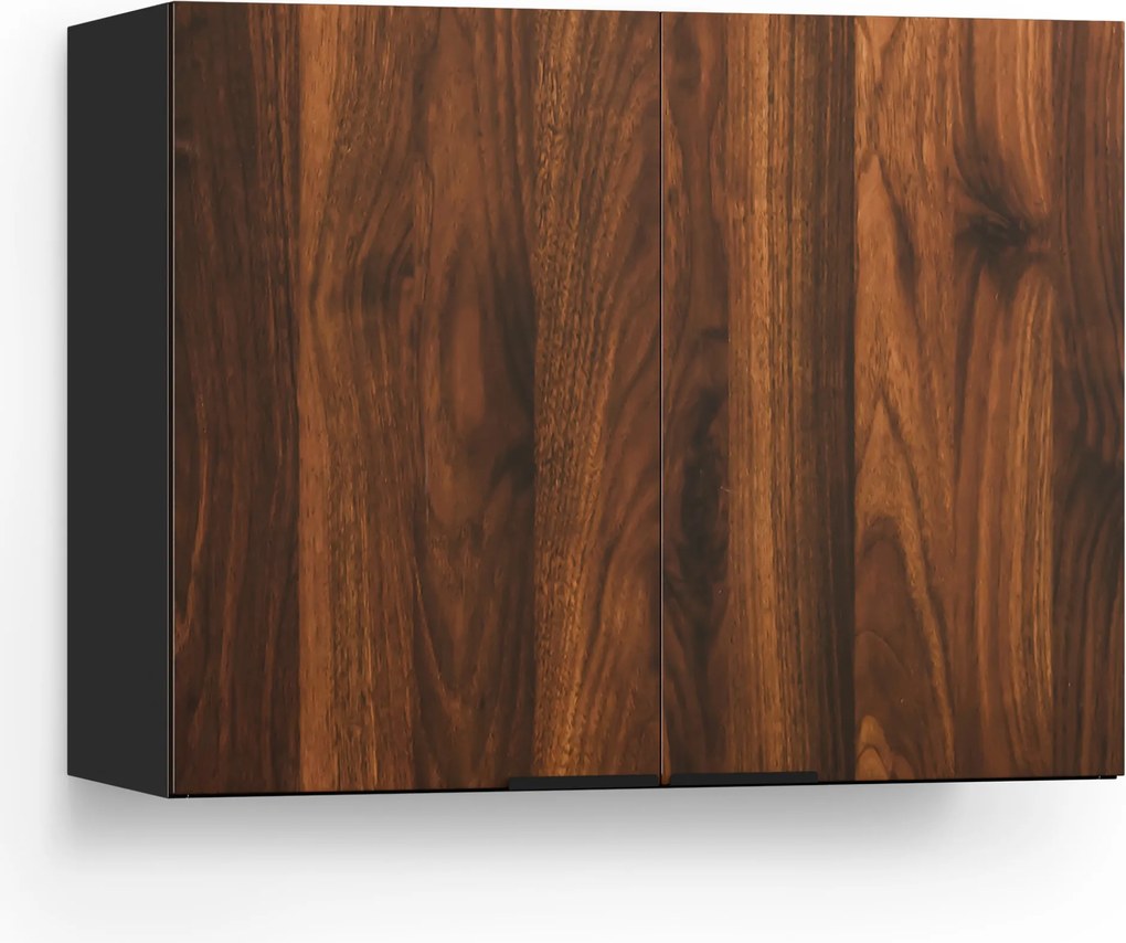 Blumfeldt WoodVista magas szekrény, Soft-Close, alumínium fogantyúk, fenntartható anyagok