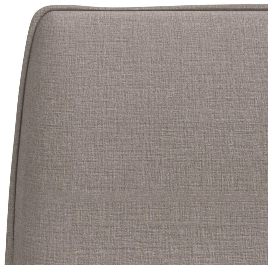 vidaXL tópszínű szövetpad 100 x 75 x 76 cm