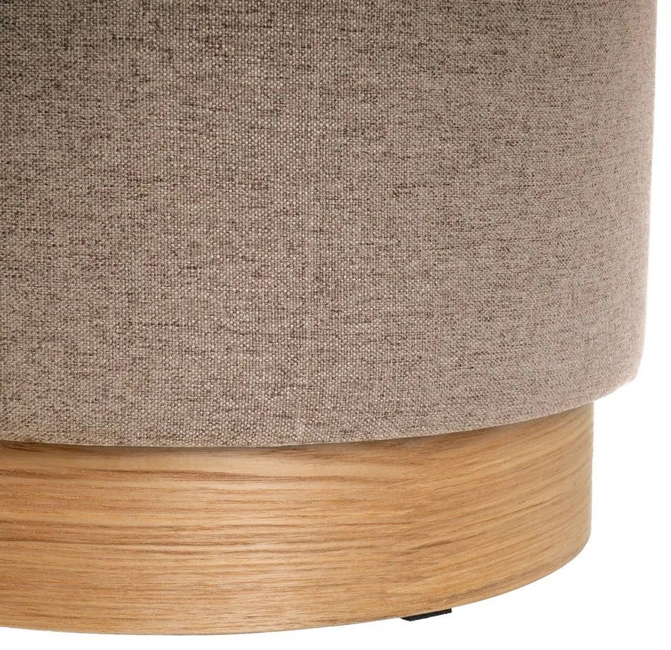 Világosbarna puff szett 2 db-os – Casa Selección