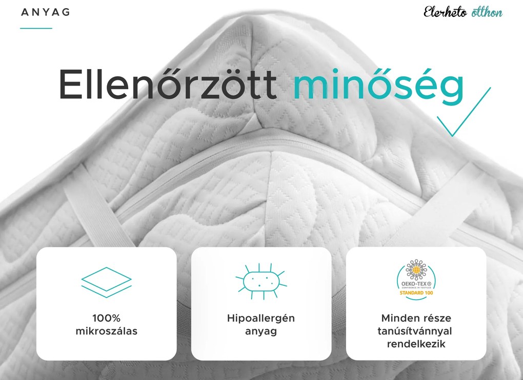 Steppelt vízhatlan matracvédő 160 x 200 cm