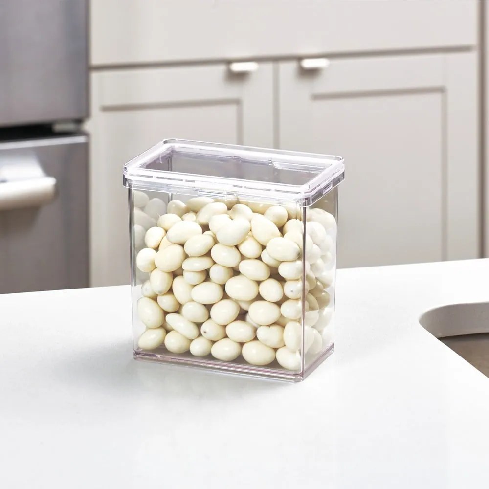 Átlátszó tárolódoboz, 10,2 x 15,2 x 15,2 cm - iDesign The Home Edit