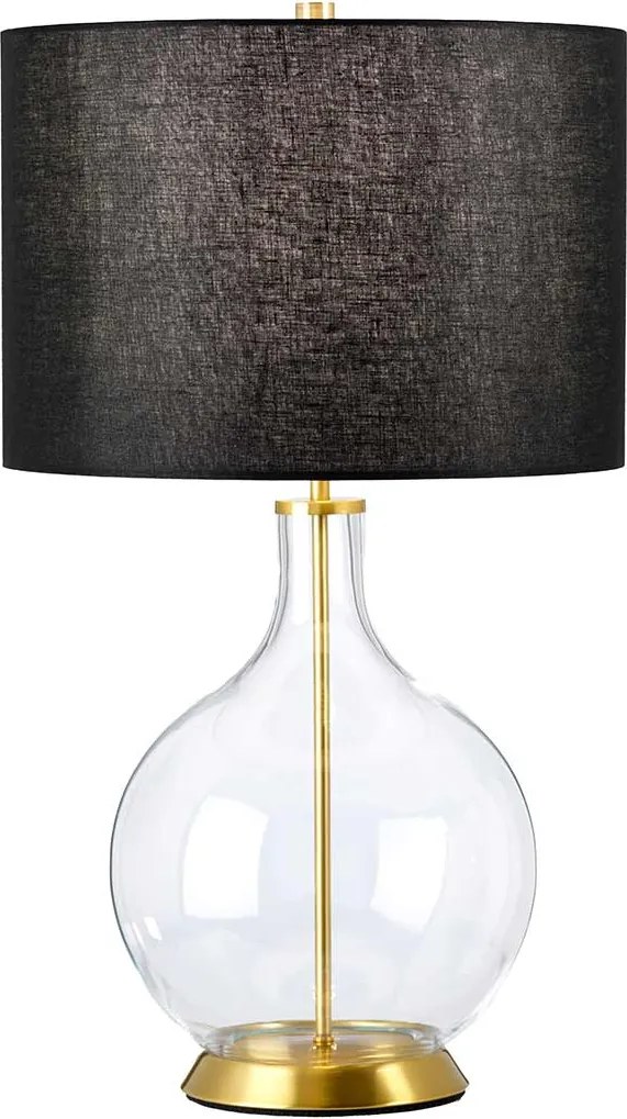 Elstead modern asztali lámpa orb sárgaréz elsorb-clear-ab-blk