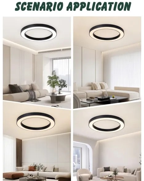 Immax NEO 07210L-LED Dimmelhető lámpa PASTEL LED/68W/230V 95cm fekete Tuya + távirányító