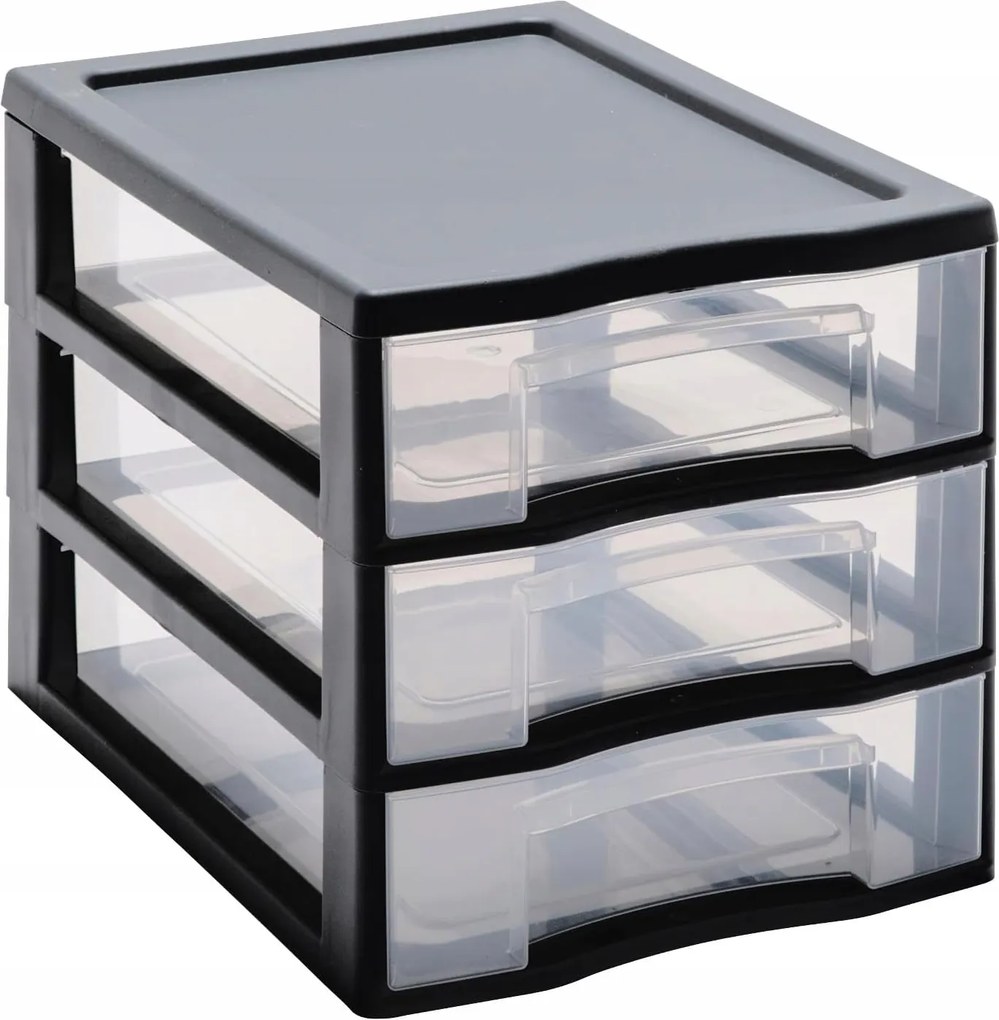 Sundis Ékszertartó doboz 3 fiókkal A6 17cm