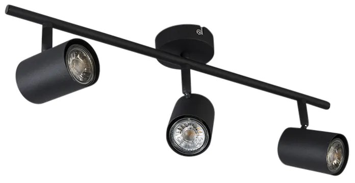 Okos fekete dönthető spotlámpák WiFi-s GU10-es - Jeana 3