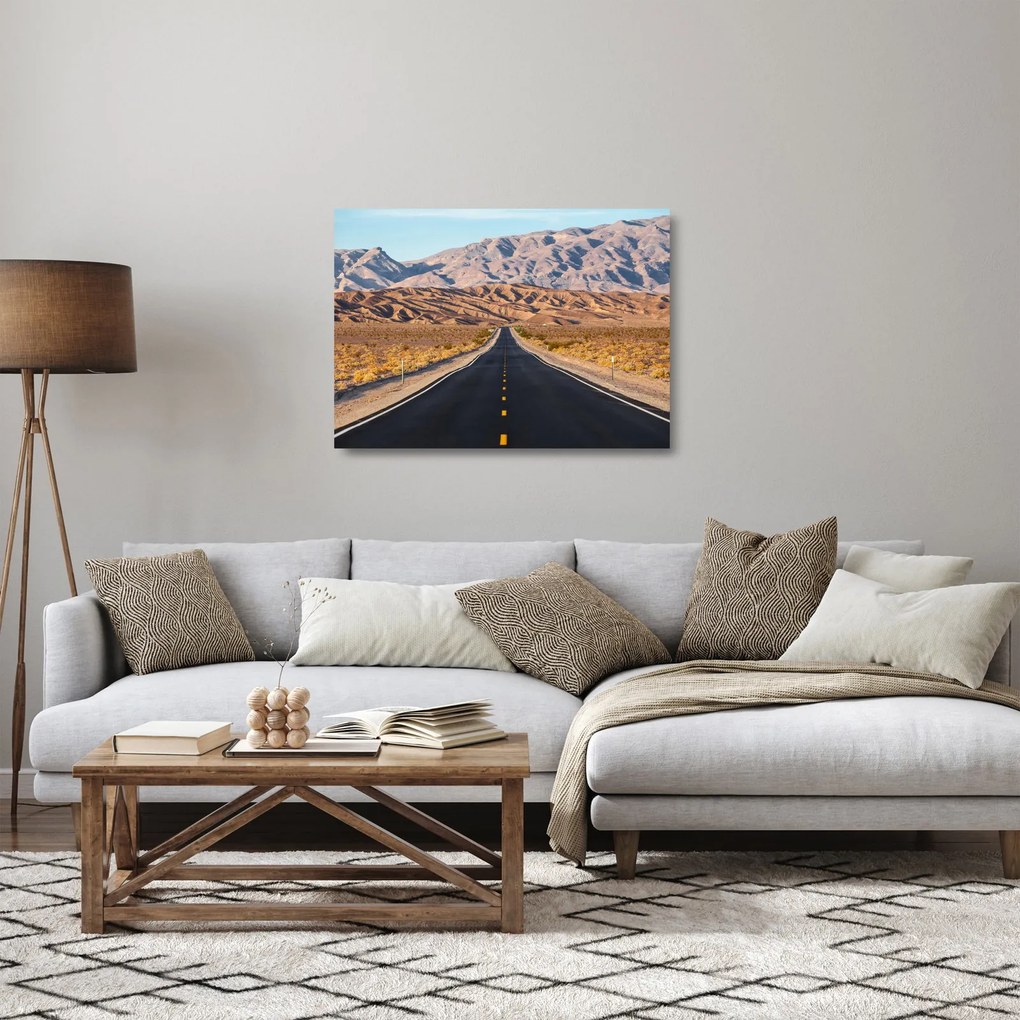 Kép - Death Valley, California, USA (üvegen) (70x50 cm)