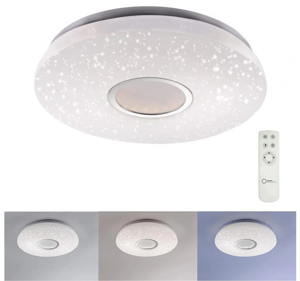 Leuchten Direkt Leuchten Direkt 14227-16-LED Dimmelhető mennyezeti lámpa JONAS LED/22W/230V + távirányító W2209