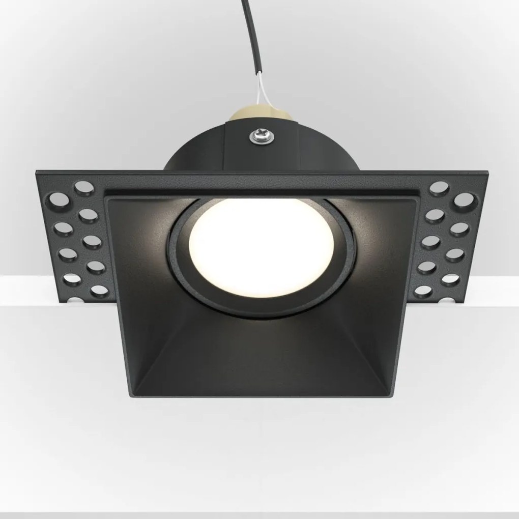 Maytoni DOT DL042-01-SQ-B Beépíthető spotlámpa 1x50W/GU10 IP20