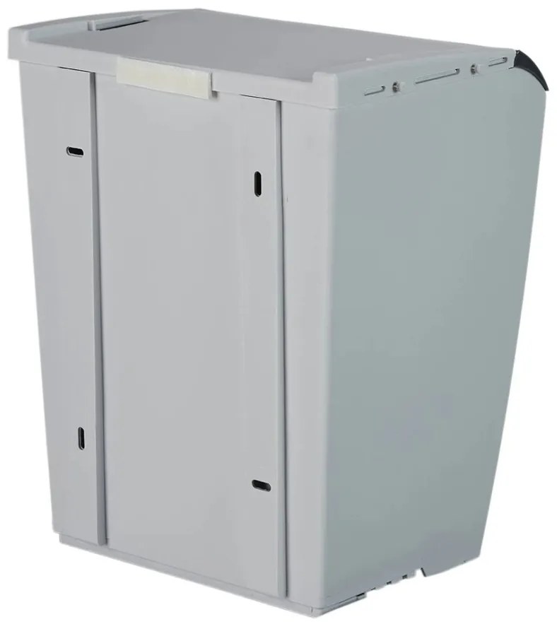 Denox Ekosystem Szelektív hulladékgyűjtő szemetes25 l, szürke - vegyes