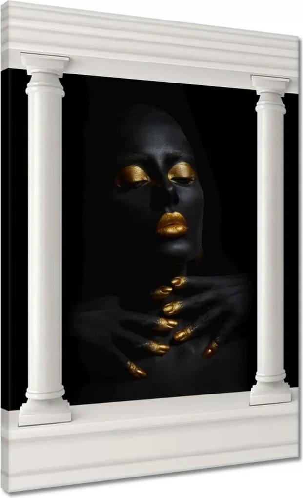 Vászonkép 50x70 Káprázatos arany