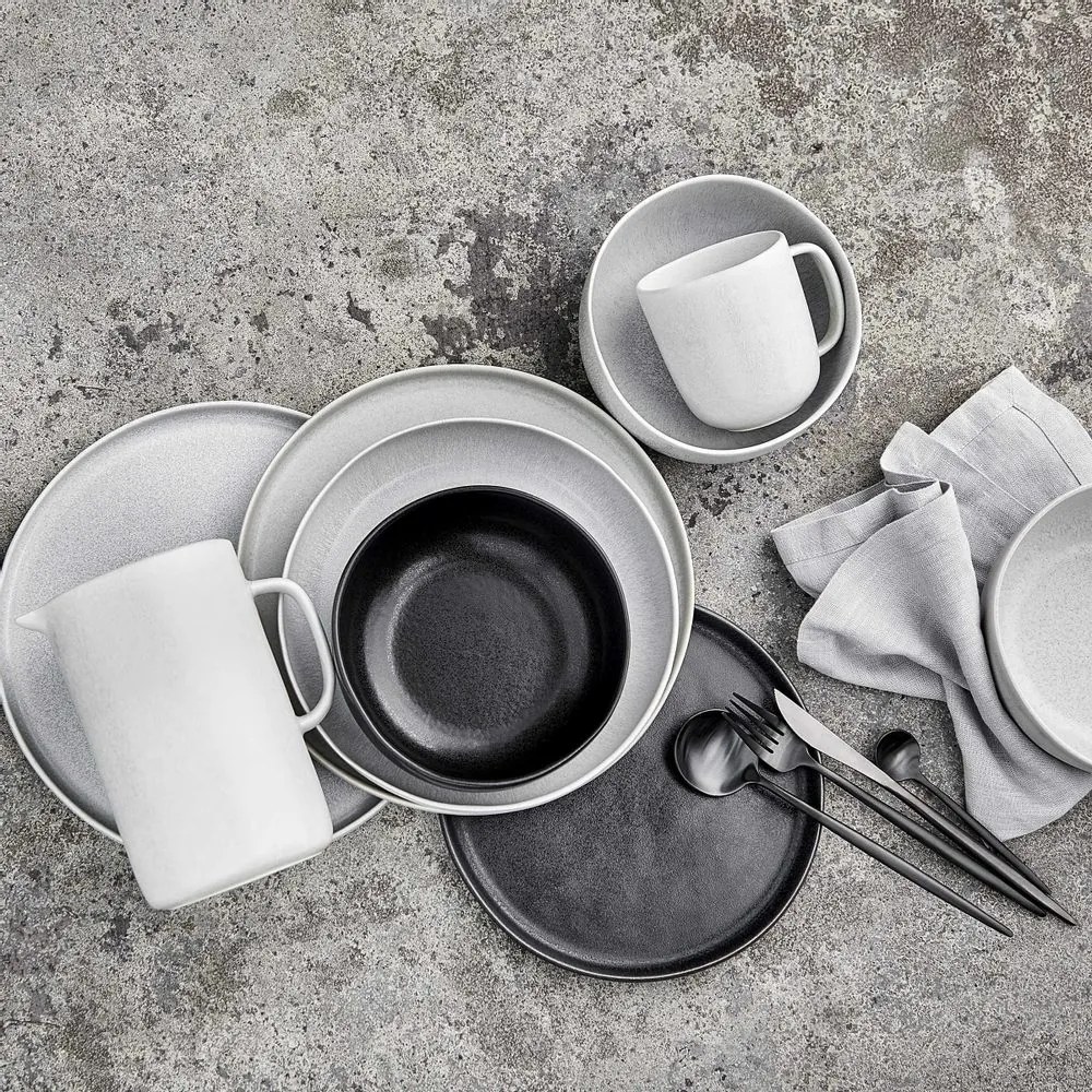 CASA NOVA tálka, fekete 600ml