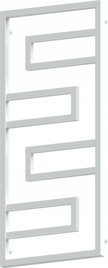 Dekorációs Radiátor Tori H1200 L530 Fehér