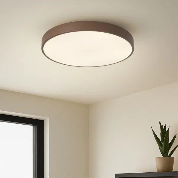 Brilagi - LED dimmelhető mennyezeti lámpatest POOL LED/48W/230V 3000-6000K 40 cm barna+távirányító