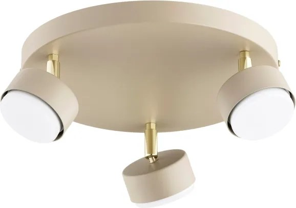 Brilagi - MONO LED spotlámpa 3xGX53/30W/230V bézs/arany