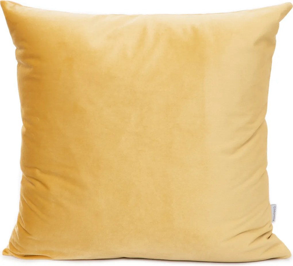 Gosta párnahuzat mustársárga 45x45 cm Homla