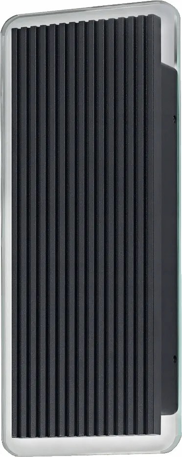 Kerti fali lámpa Kültéri Led lámpa 6W 480lm 3000K Szürke IP54 Endura