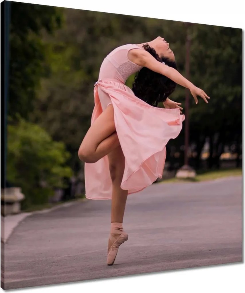 Vászonkép 60x60 Balett balerina tánc
