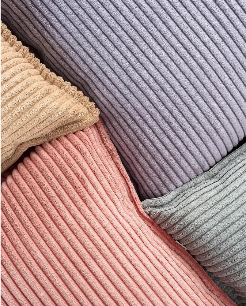 Kék kordbársony párna gyerek kanapéhoz Block – Wigiwama