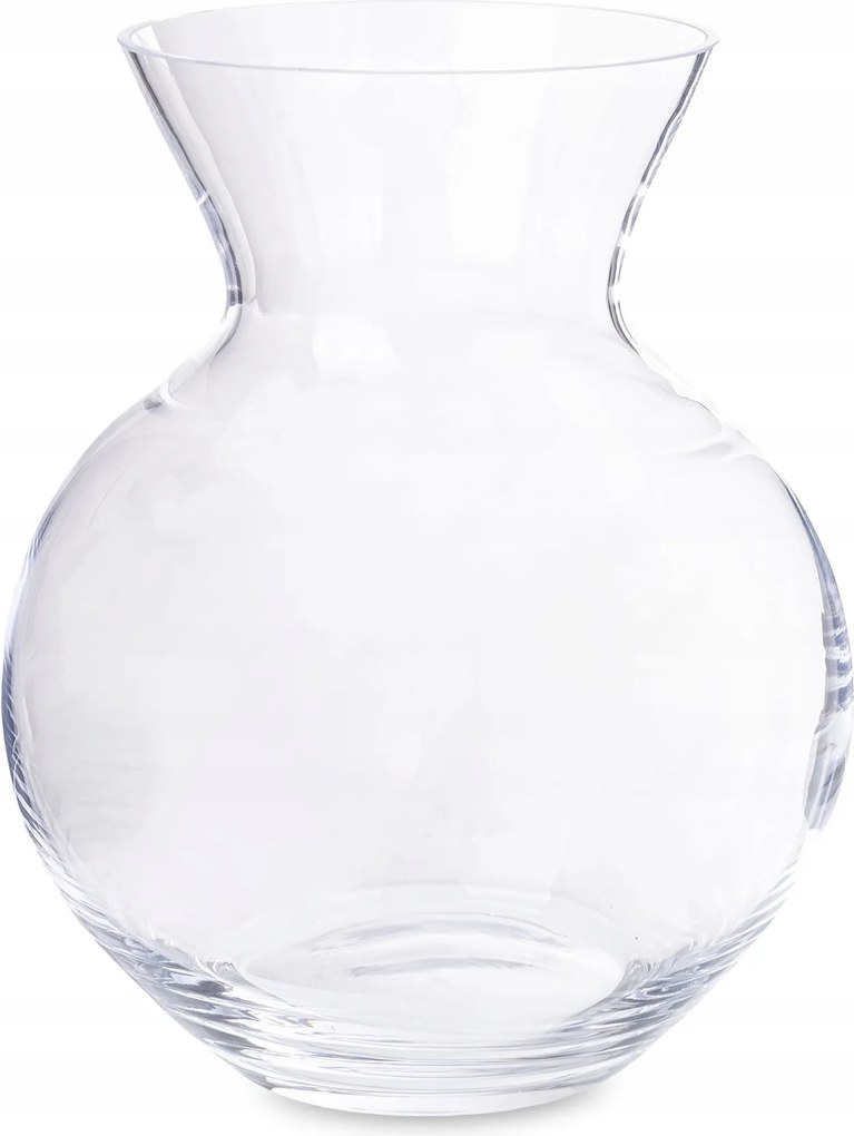 Üveg Váza Virág Dekoráció Elegáns Üveg Tároló 25 CM