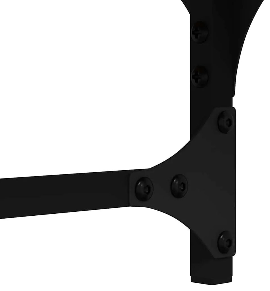 Ruhásszekrény fiókkal Musta tammi 89 x 39 x 184.5 cm Faanyag