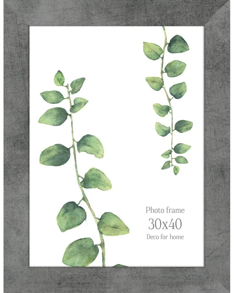 Lahti szürke képkeret, 38 x 48 cm - Styler